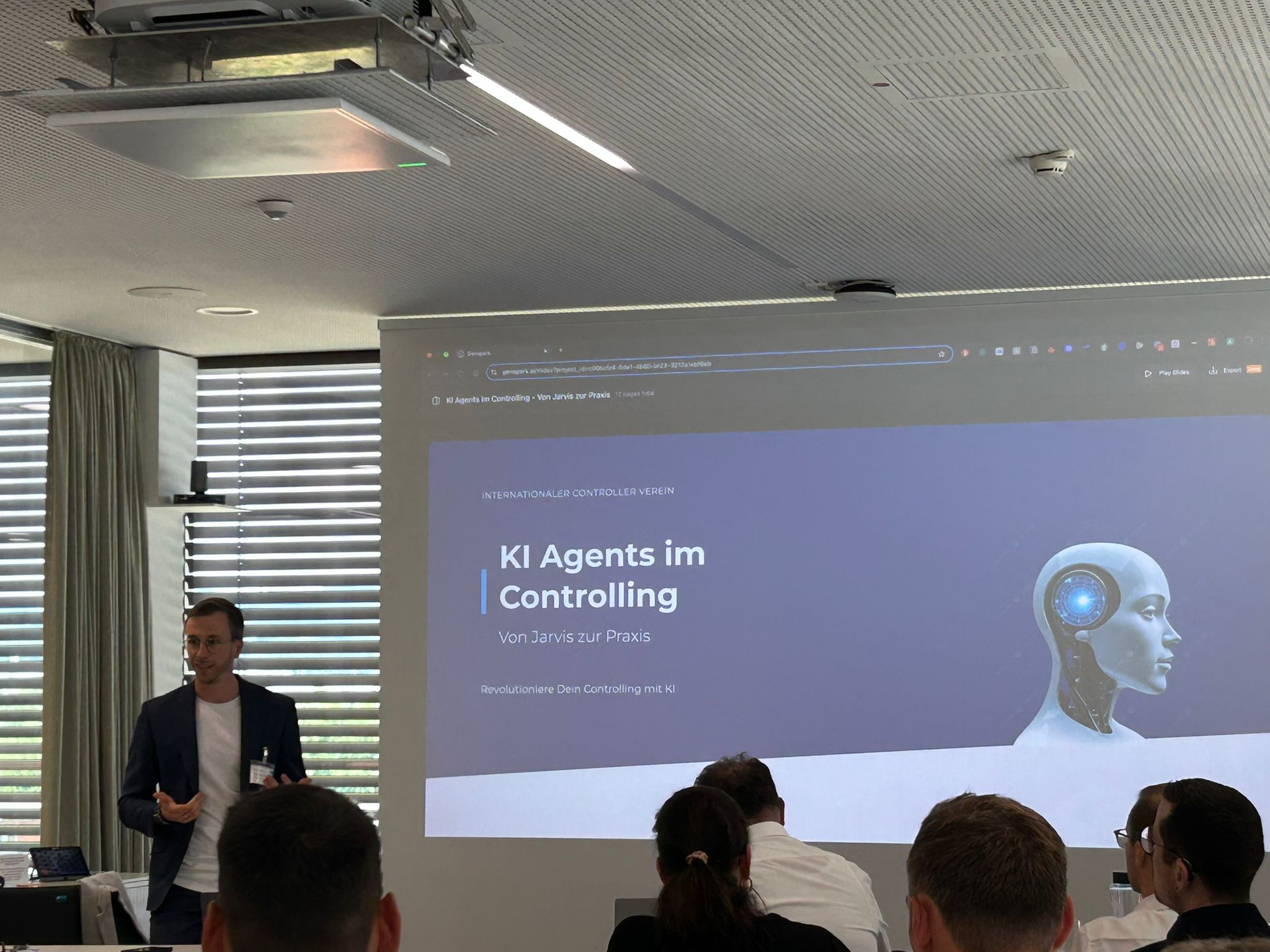 Steffen Weiler als Speaker beim Internationalen Controller Verein — KI Agents im Controlling